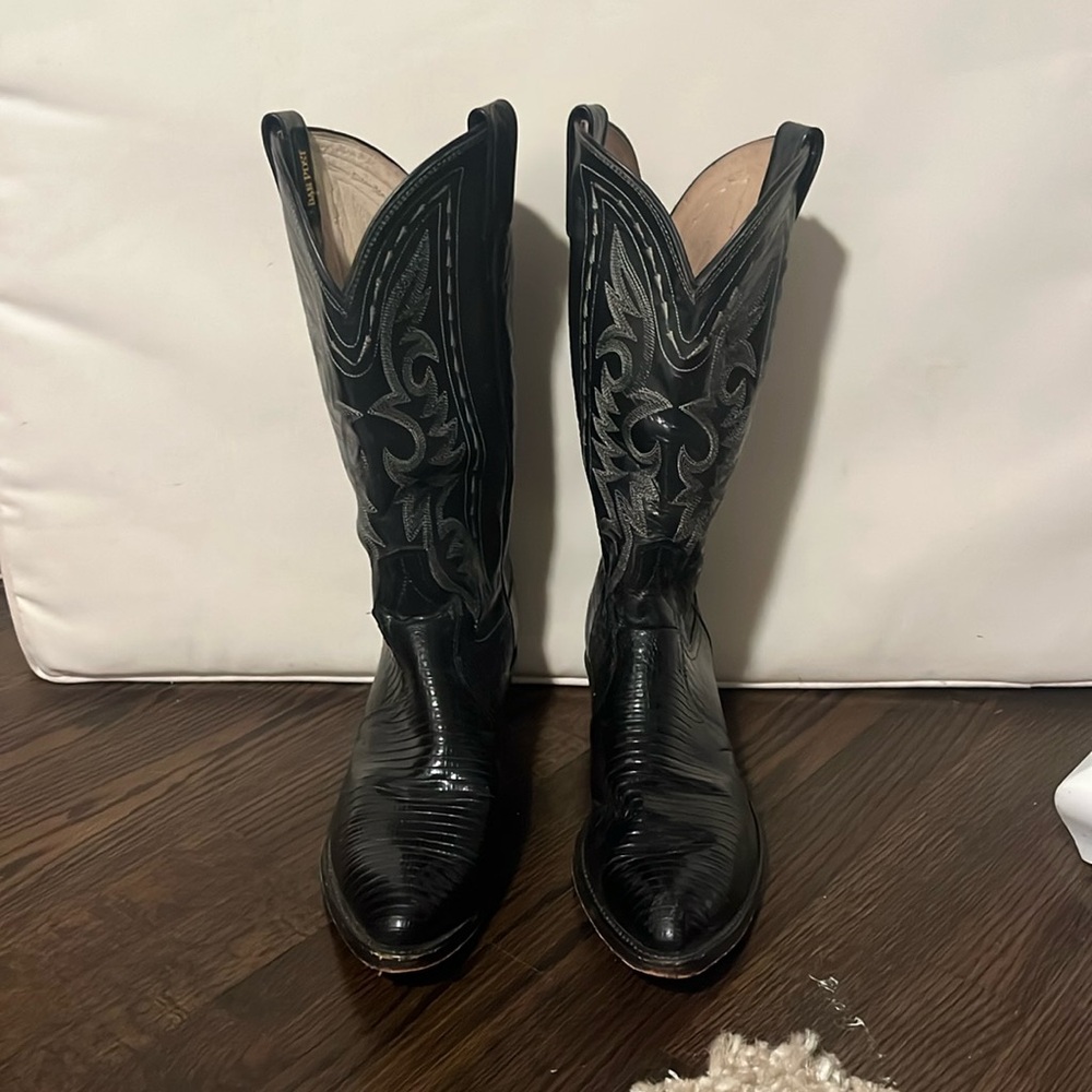 Dan Post Black cowboy Boots